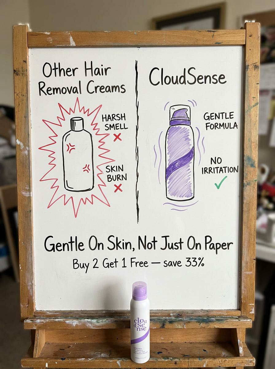 Gentle Hair Removal Mousse