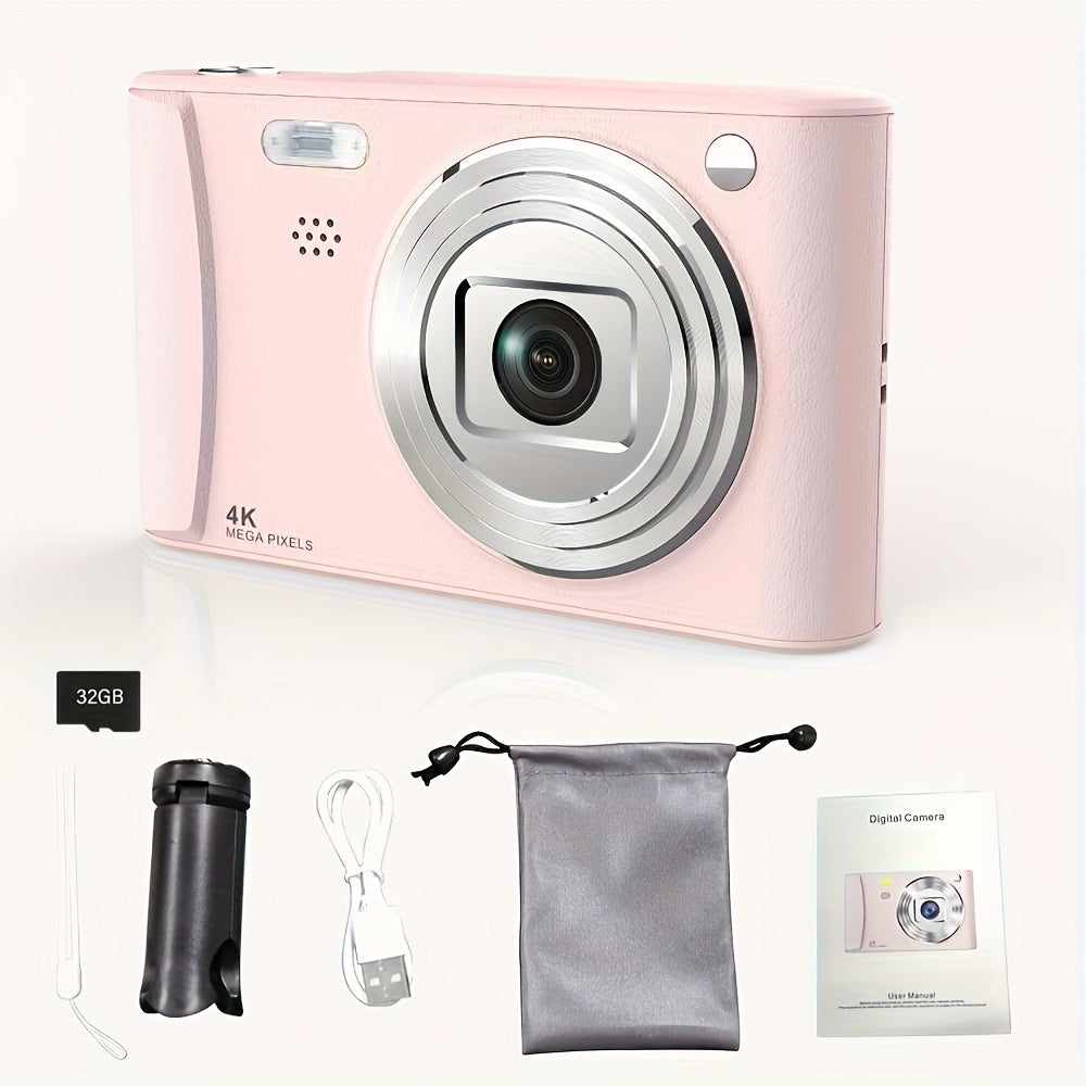 [1080P HD Digital Camera] 1080P HD Digital Camera for Vlogging | 2.4 Inch LCD Rechargeable Camera Photography Suitable for Beginners |