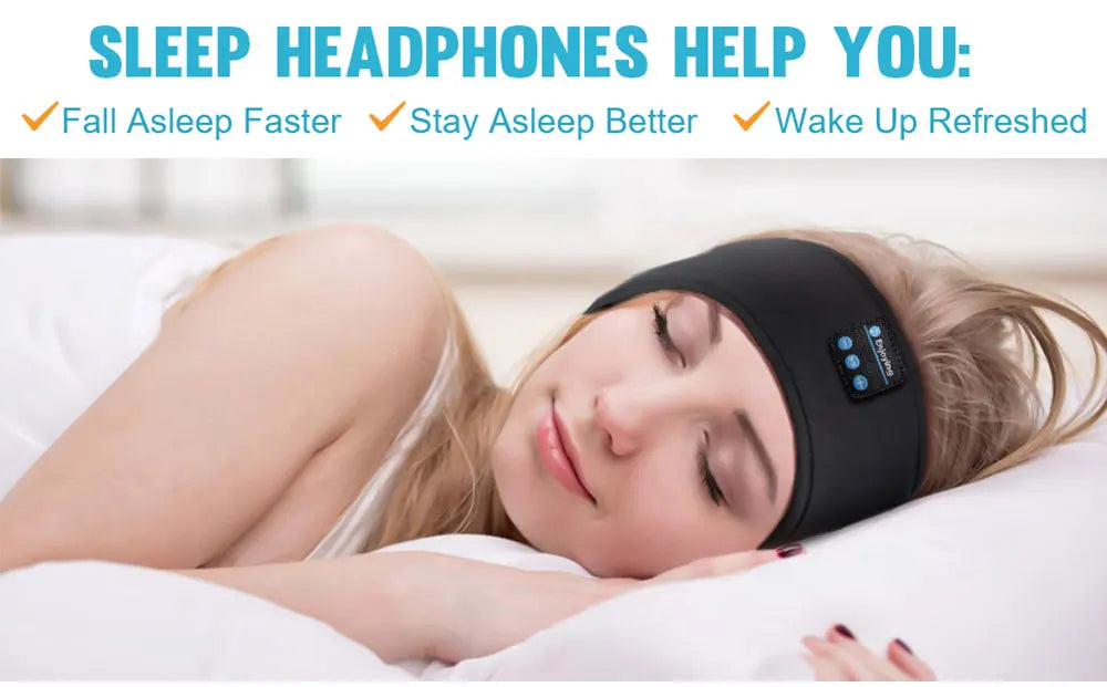 Sleep Eye/ Workout Mask with Bluetooth 5.0 Headphones