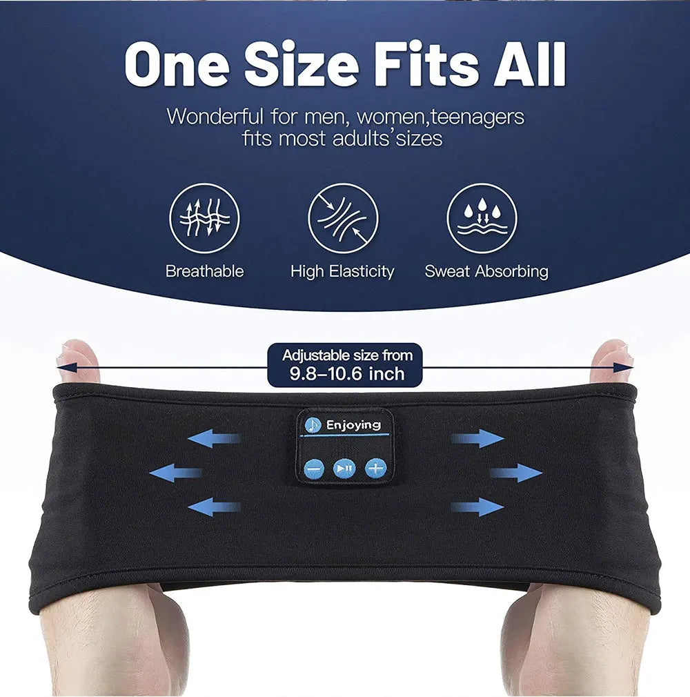 Sleep Eye/ Workout Mask with Bluetooth 5.0 Headphones