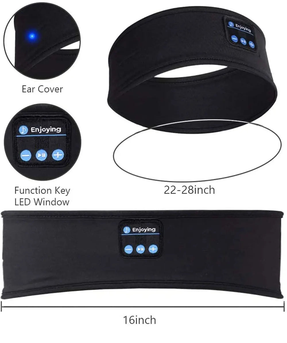 Sleep Eye/ Workout Mask with Bluetooth 5.0 Headphones