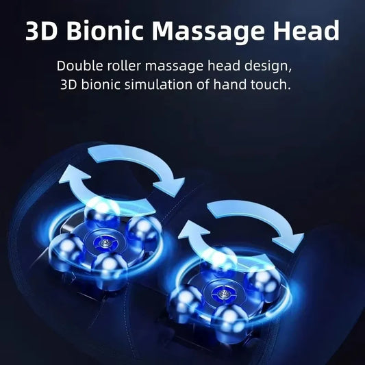 Super Big Eletric Foot Calf Massager Leg Massage Heated Roller Pressure Compresstion Relax Feet Muscle Blood Circulation Tools
